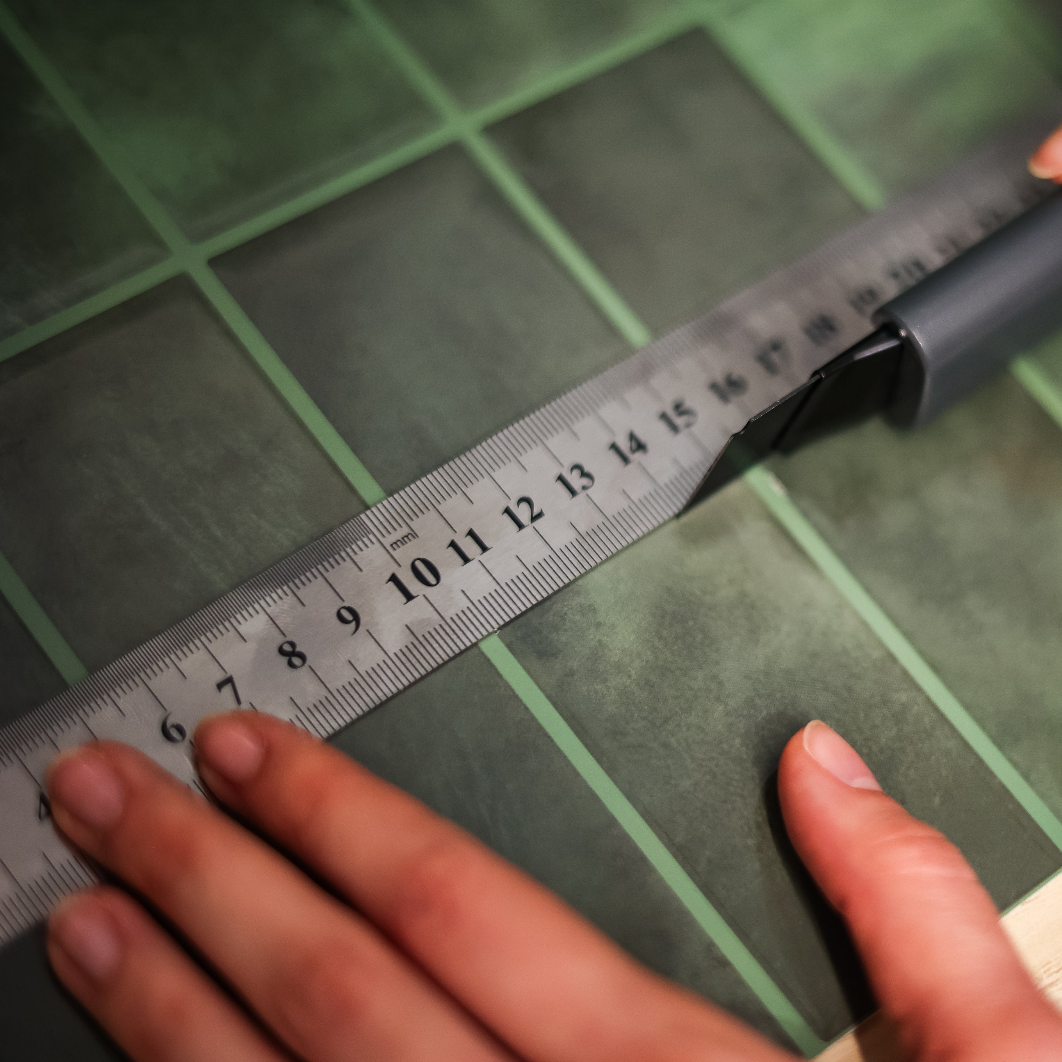 Nanomi Extra Erős Fém Vonalzó 30cm