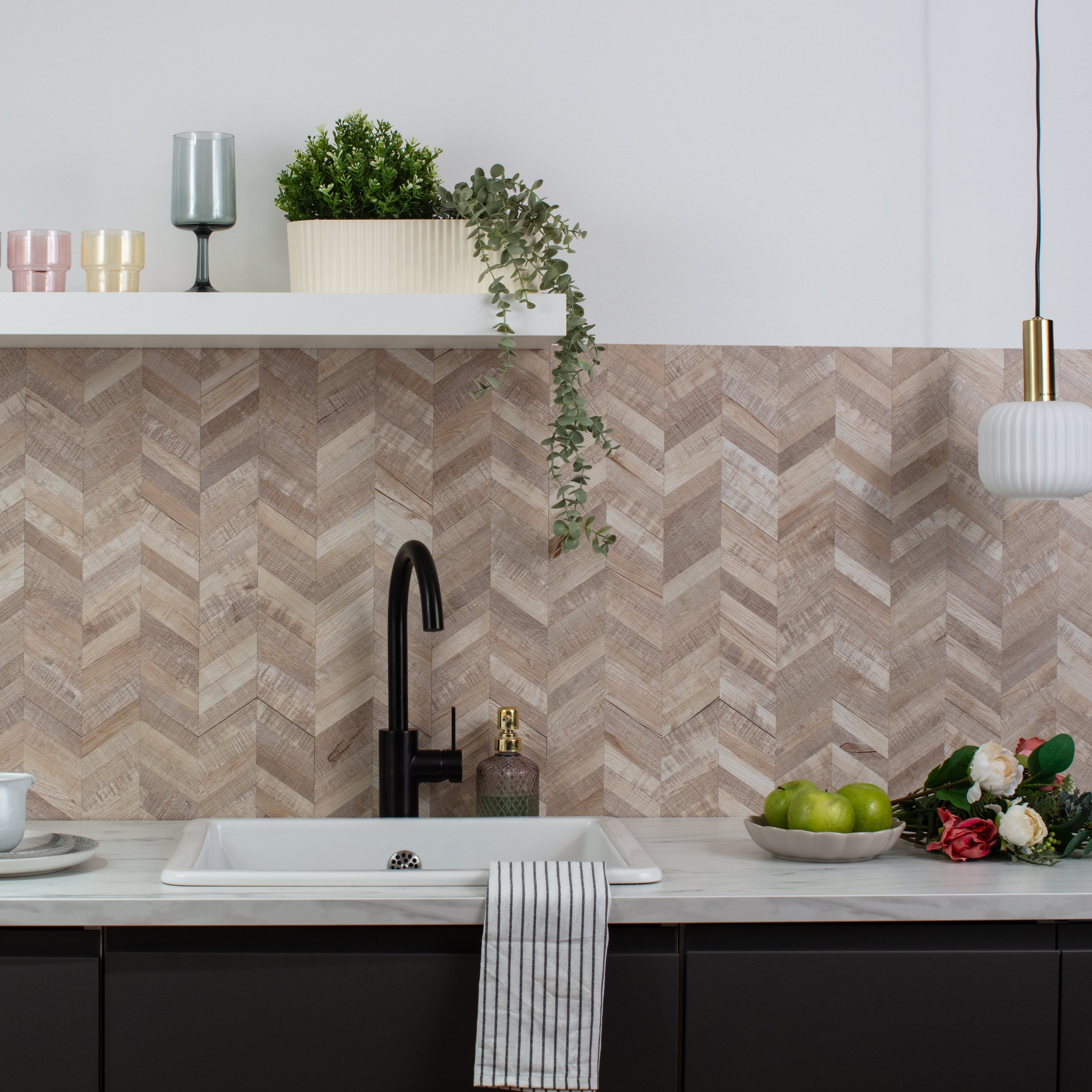 Stick&Done Pro Falburkolat Budapest Brown - 10db - 29x25cm