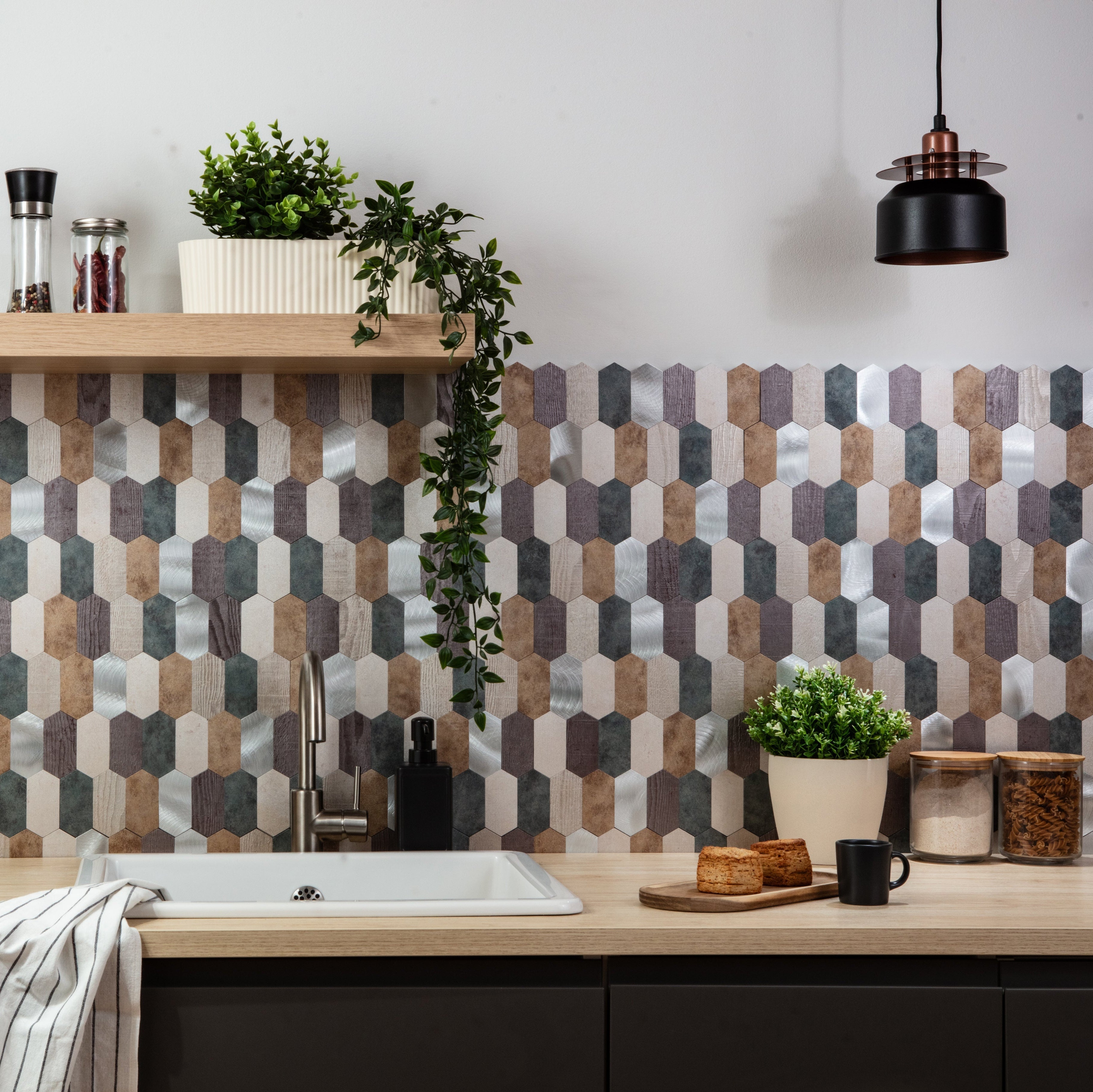 5 ÖNTAPADÓS BURKOLAT - 5 FÉLE STÍLUSBAN