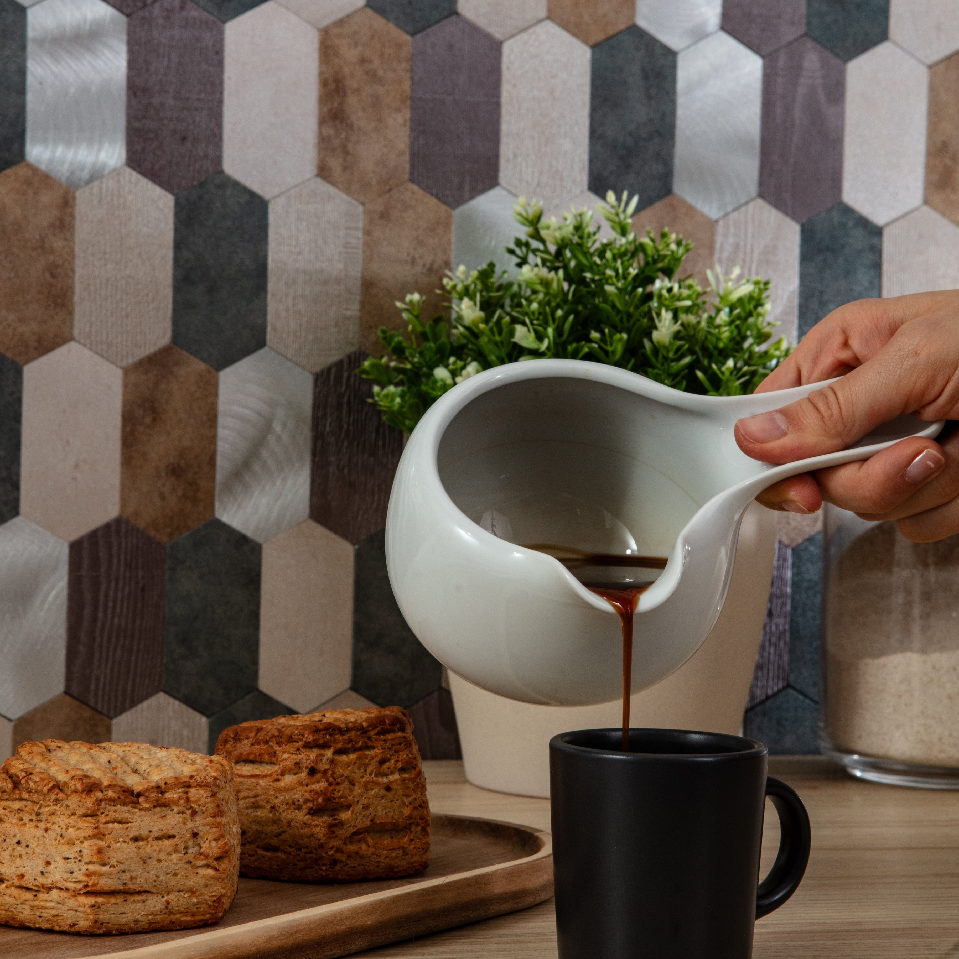 Stick&Done Pro Falburkolat Stockholm Metal - 10db - 28x29cm